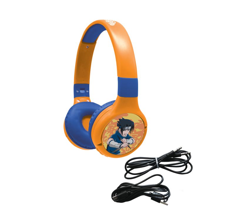 Casque 2 En 1 Naruto Bluetooth Et Filaire Avec Limitation De Son