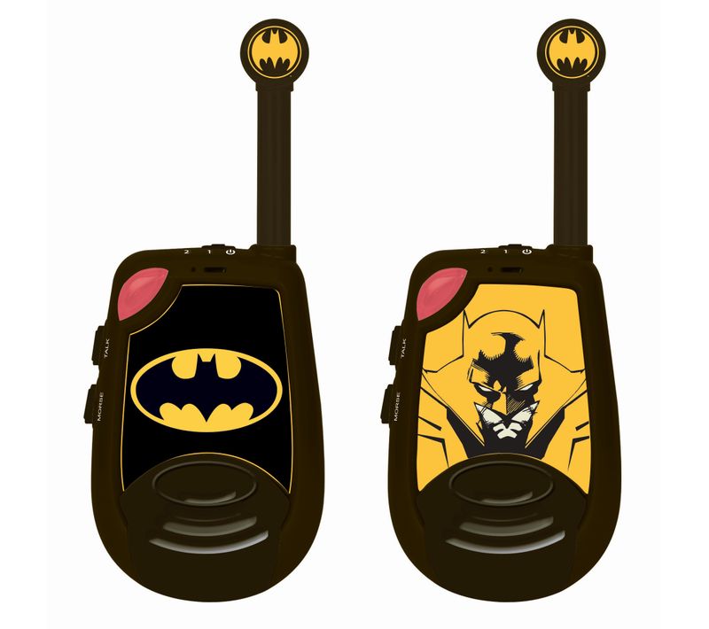 Talkie-walkies Batman Portée 2km Fonction Morse