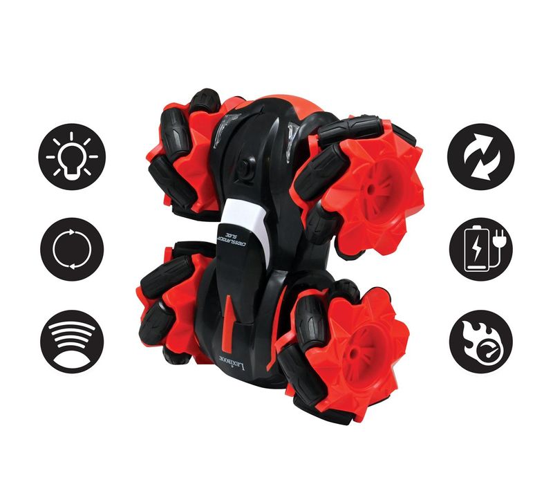 Véhicule radiocommandé Crosslander® Slide, Double Face Rotation à 360° Avec Effet Lumineux
