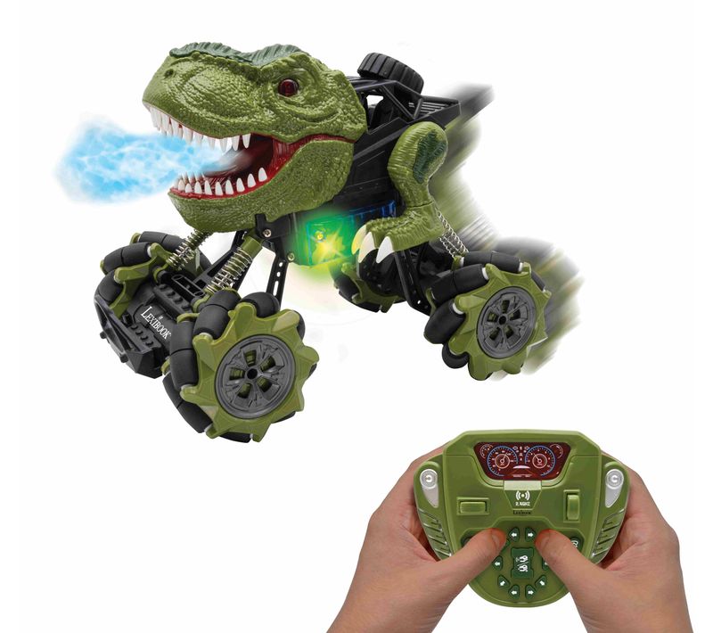 Voiture télécommandé Crosslander® Tirex, Dérapage Multidirectionnel Effet Sonore Et Lumineux