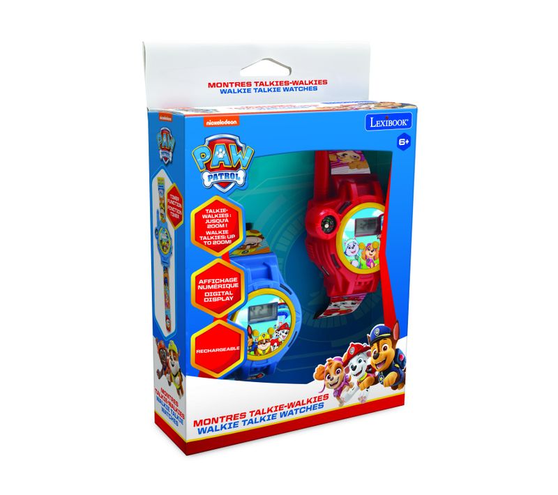 Montre Digitale Talkie-walkie Pat Patrouille Portée 200 M