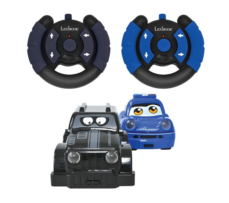 Crosslander Twin – Set De Voiture Télécommandée Policier Et Voleur