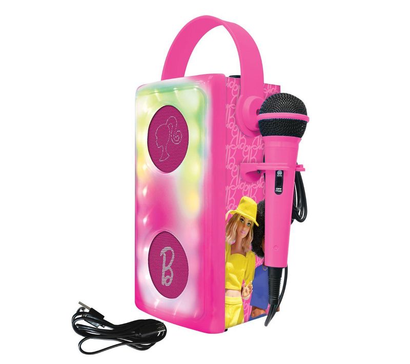 Puissante Enceinte Bluetooth Lumineuse Barbie Avec Micro