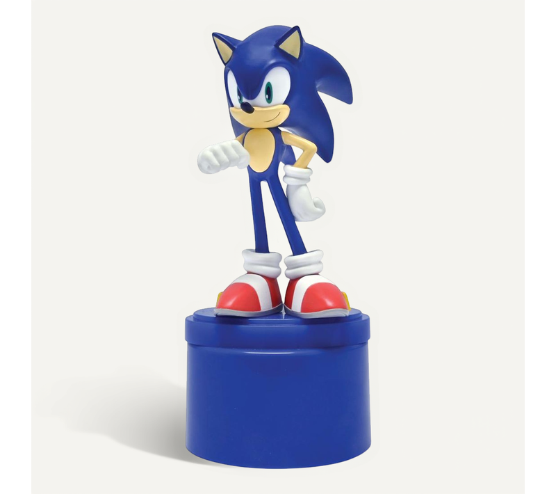 Veilleuse Sonic En 3d Avec Variation De Couleurs