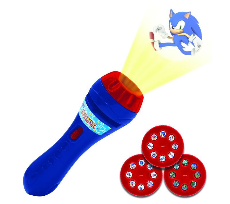 Projecteur à Histoires Et Lampe Torche Sonic