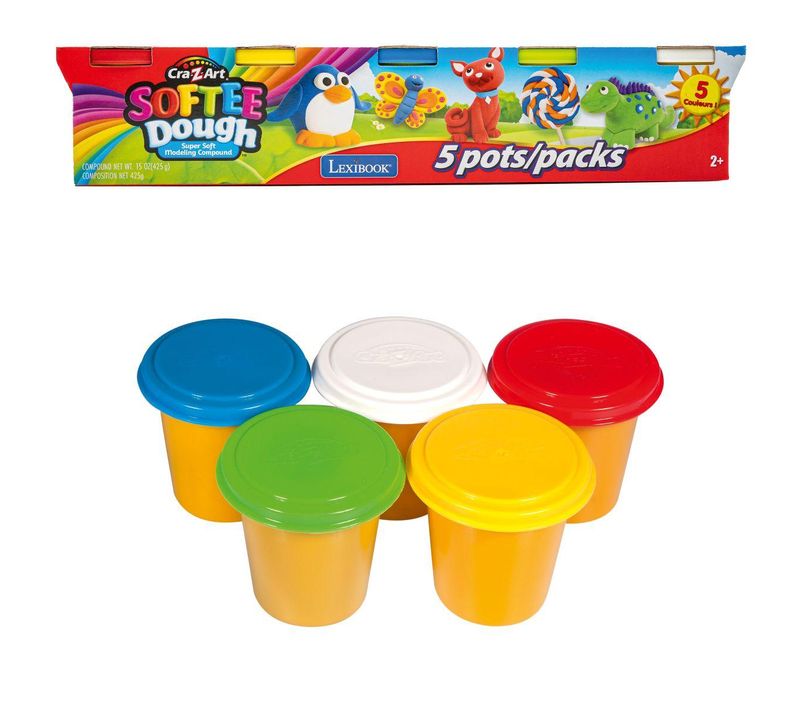 Coffret De Pâte à Modeler 5 Couleurs