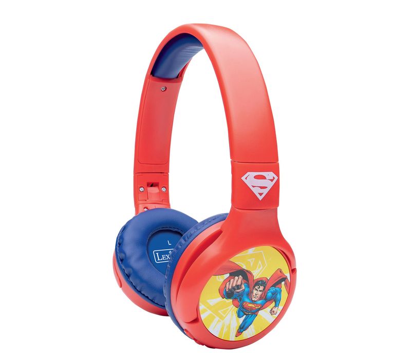 Casque 2 En 1 Superman Bluetooth Et Filaire Avec Limitation De Son