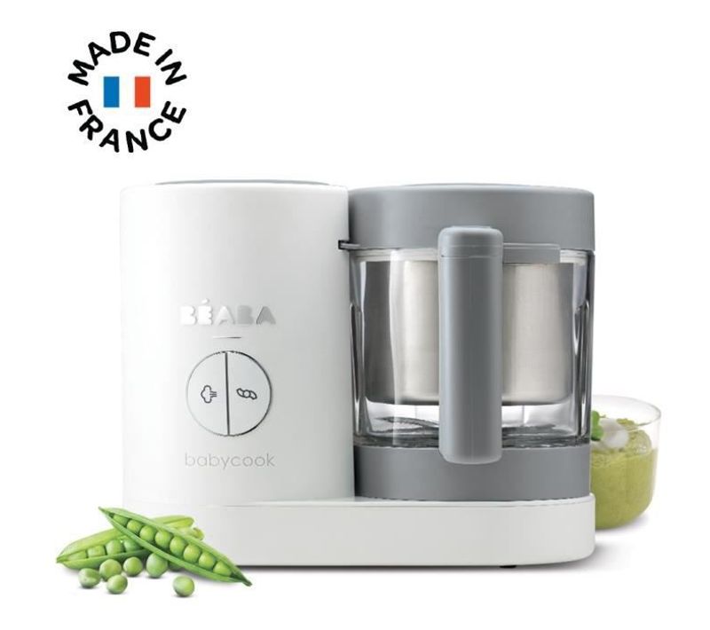 Mixeur-cuiseur Babycook 4 En 1 Néo, Gris et Blanc