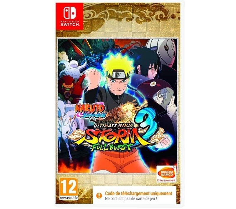 Naruto Ultimate Ninja Storm 3 Full Burst Switch