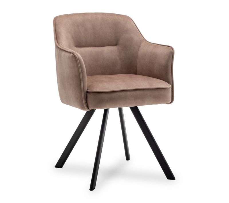 Chaise De Séjour Beige L59 Cm