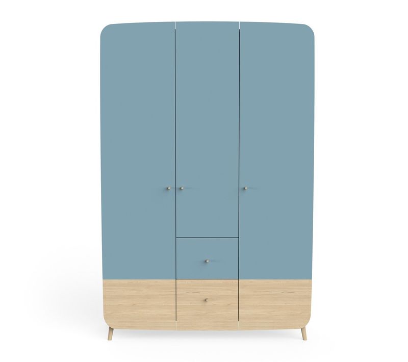 Armoire 3 Portes Et 4 Tiroirs