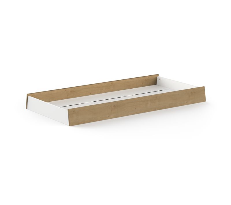 Tiroir De Lit Pour Lit Bébé Albizia - 144.4 X 66.1 X 15 Cm - Blanc