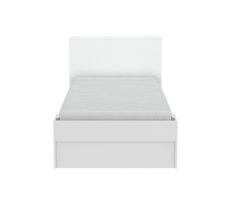 Lit 90x190/200 cm ORPHEE blanc