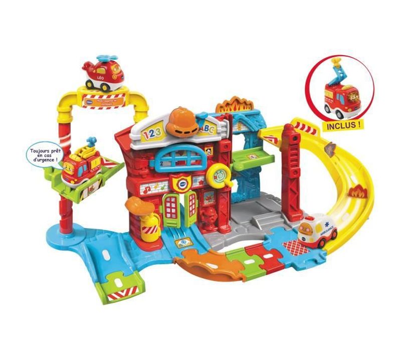 Tut Tut Bolides Maxi Caserne De Pompiers (+ Louis, Sos Incendie)