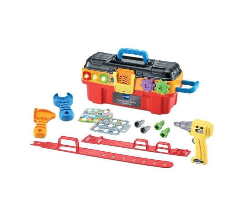 1,2,3 Imitemoi  Ma Super Boite à Outils Interactive  Jouet D'imitation Enfant