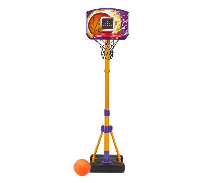 Panier De Basket Ajustable Interactif Pour Enfants – 3 Modes, 108–141 Cm