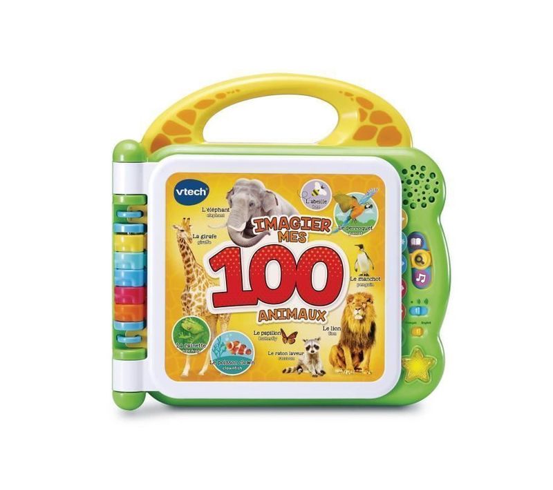 Vtech 609545 Mon Imagier Des Animaux Bilingue