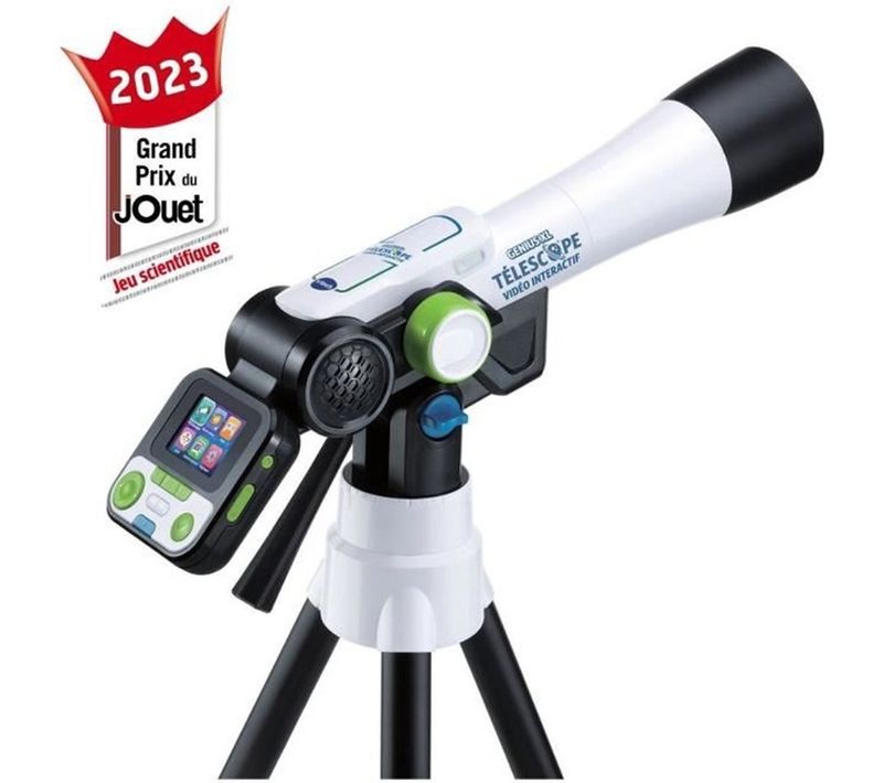 Télescope Vidéo Interactif Genius XL — Écran 2,4" • Zoom X110 • Appareil Photo