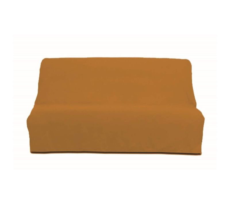 Housse Clic-clac Unie Jaune 140x190 (70+70/190)