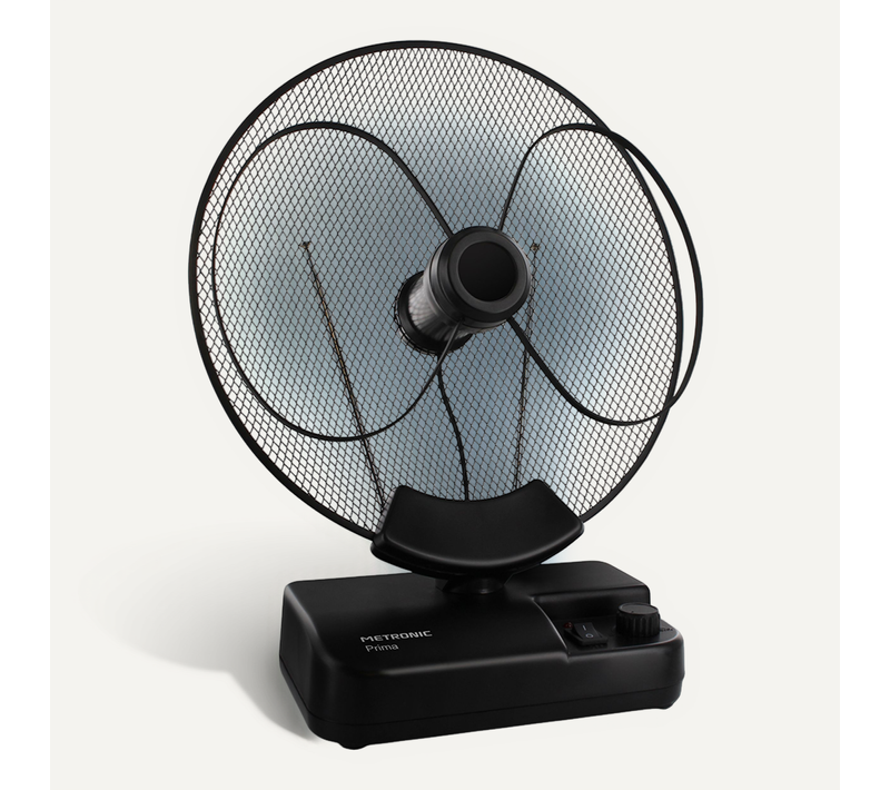 Antenne D'intérieur Prima Amplifiée Fm/dab+ 4k 49 dB - Noire