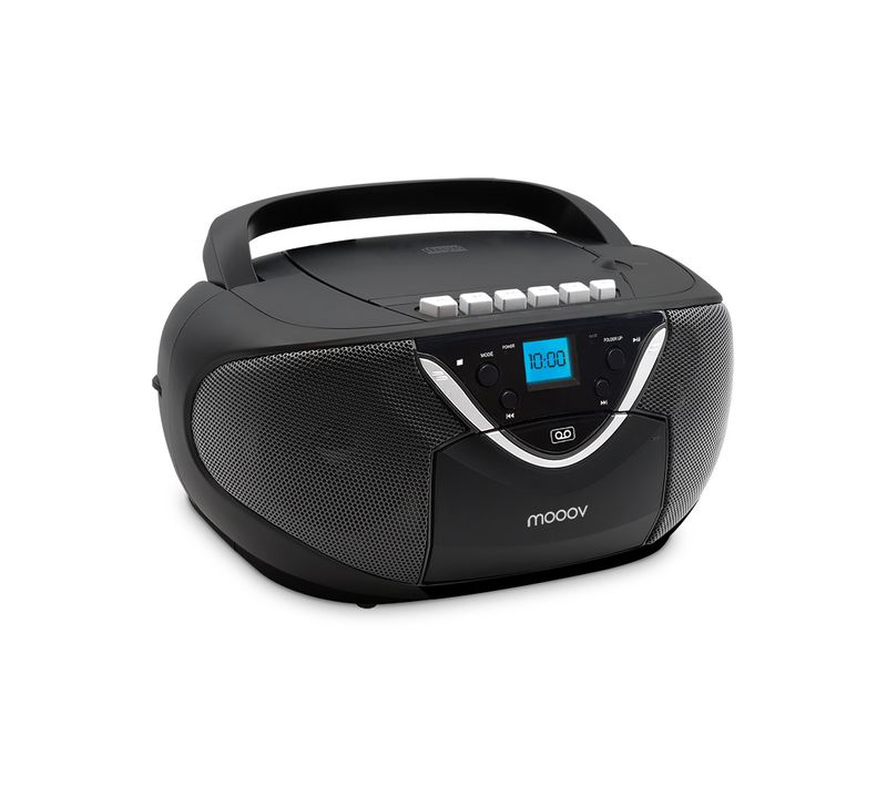 Lecteur Cd Cassette Mp3 Avec Lecteur Cassette, Fm, Entrée Audio - Met 477131