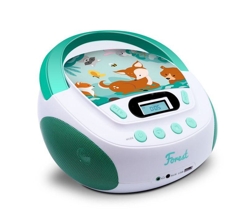 Lecteur Cd Mp3 Forest Enfant Avec Port USB