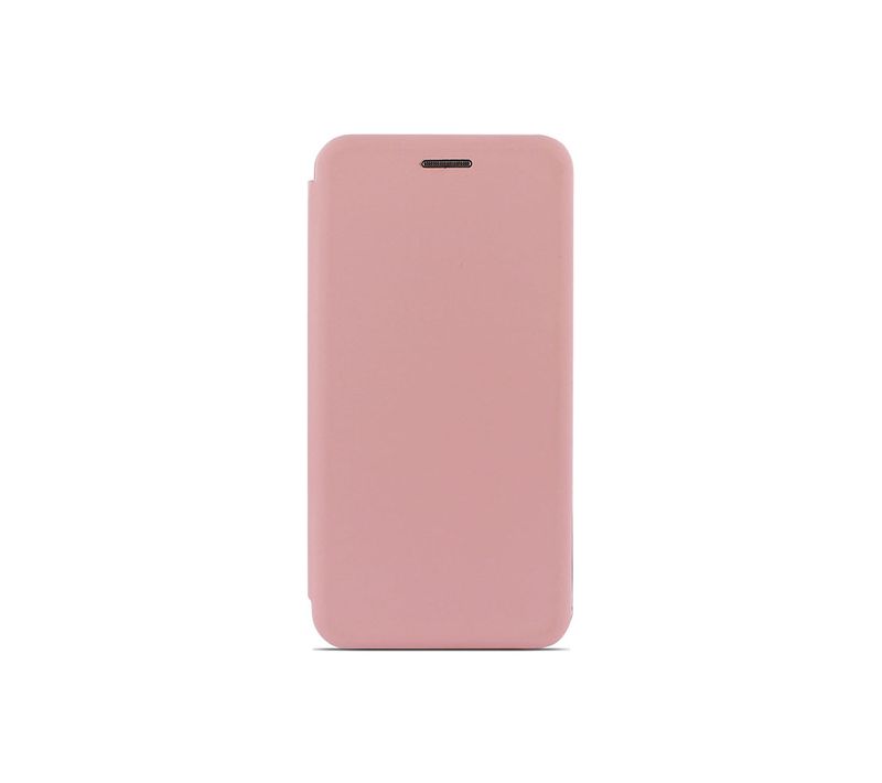 Etui Folio Soft Touch Pour Samsung A41 - Rose