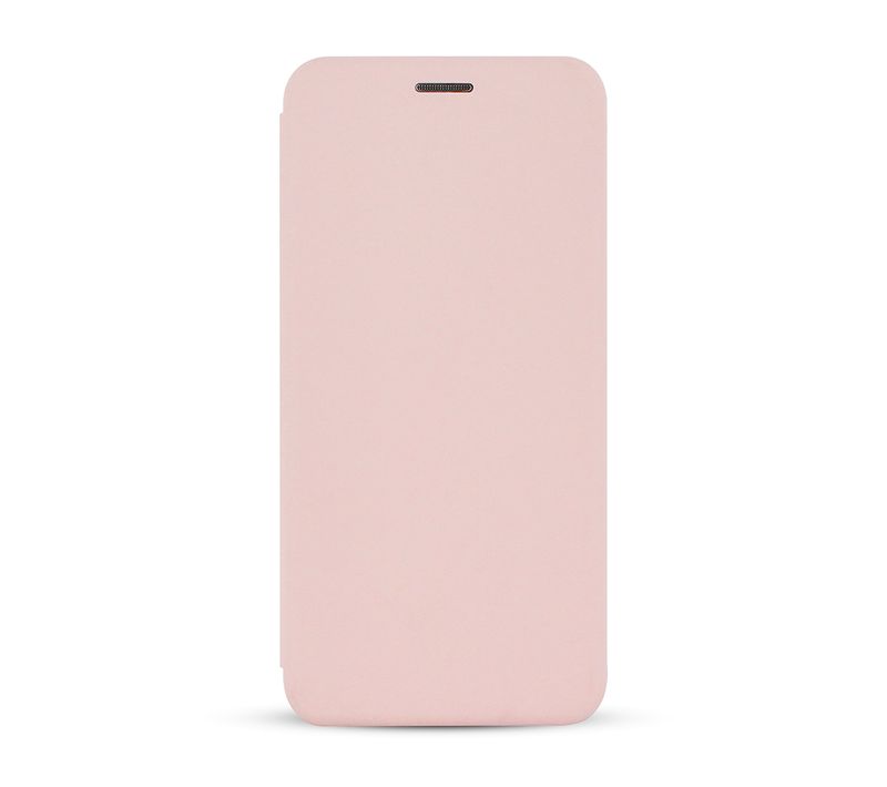 Etui Folio Soft Touch Pour Samsung A12 - Rose