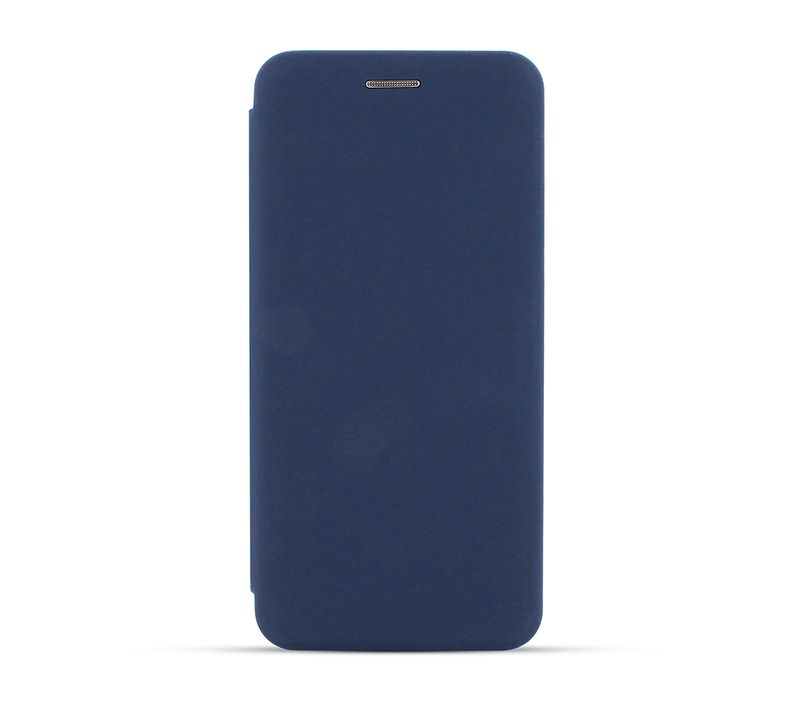 Etui Folio Soft Touch Pour Samsung A12 - Bleu