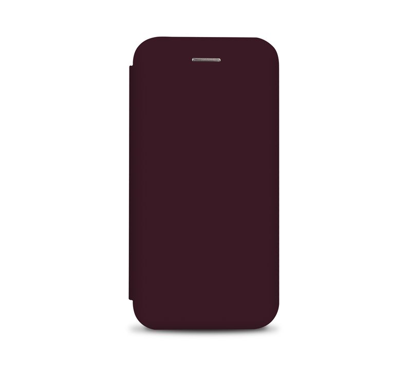 Etui Folio Soft Touch Pour Samsung A03 - Bordeaux