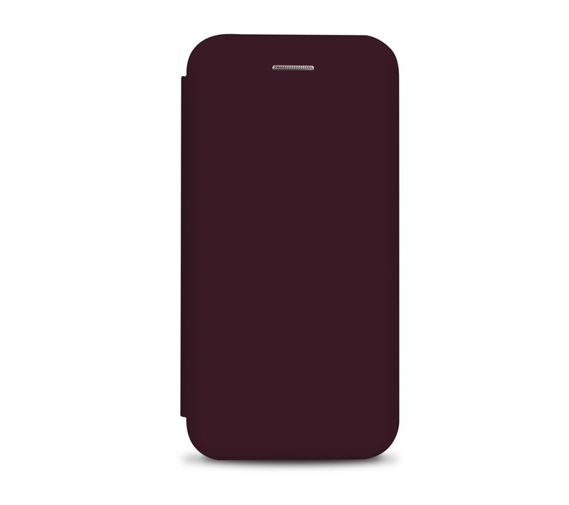 Etui Folio Soft Touch Pour Xiaomi Redmi Note 11/11s 5g - Bordeaux