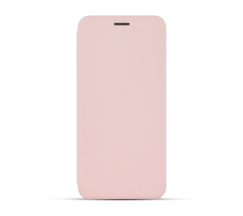 Etui Folio Soft Touch Pour iPhone 14 - Rose