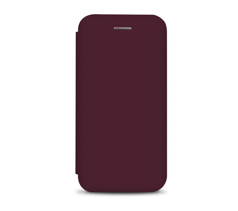 Etui Folio Soft Touch Pour Samsung Galaxy A14 5g - Bordeaux