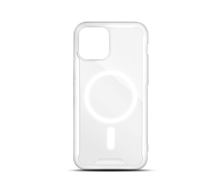 Coque Rigide Compatible Magsafe Pour iPhone 13 Mini - Transparente