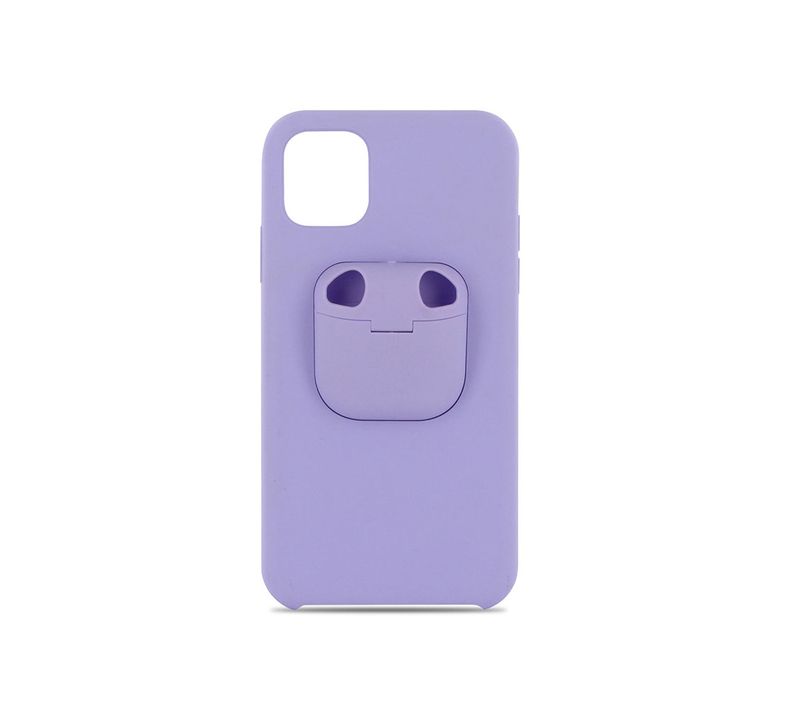 Coque Semi-rigide Ultimate Soft Touch 2-en-1 Pour iPhone 11 - Lavande