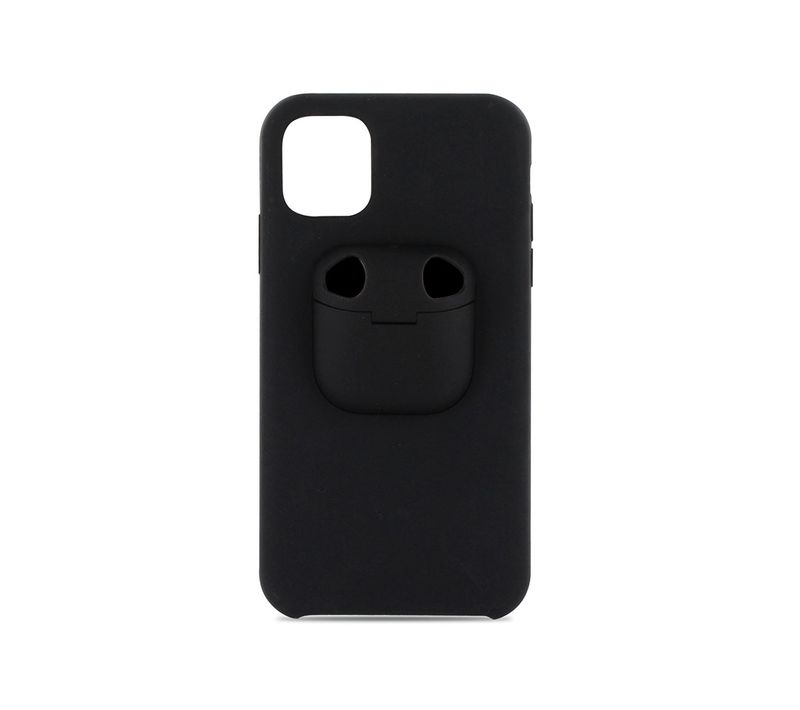 Coque Semi-rigide Ultimate Soft Touch 2-en-1 Pour iPhone 11 - Noire