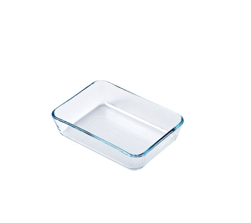 Plat Rectangulaire Pour Airfryer 19x14 Cm En Verre