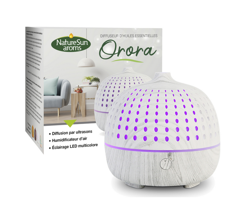 Diffuseur D'huiles Essentielles Orora Bois Blanc Natur'sun Aroms