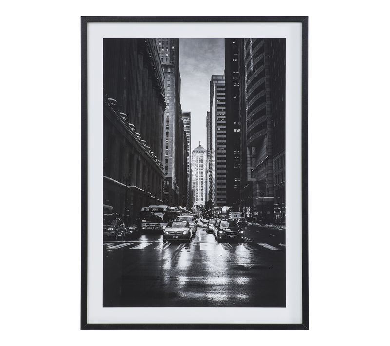 Image 50x70 cm CITY NIGHT Noir