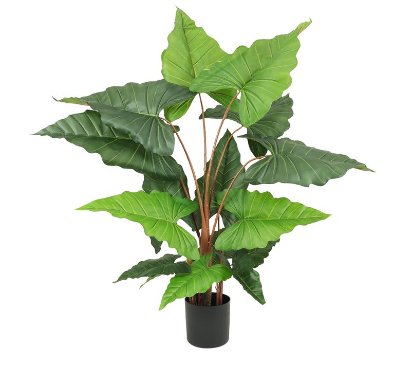 Alocasia Artificiel Toucher Naturel 150cm