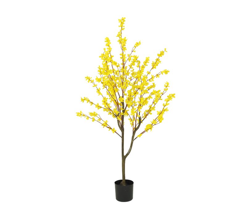 Forsythia Artificiel Jaune 150cm
