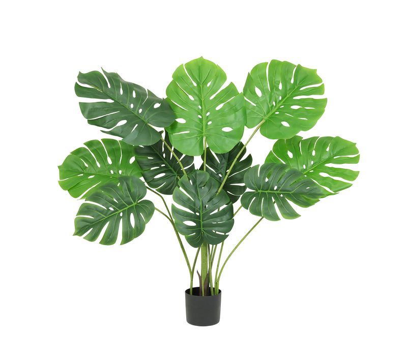 Monstera Artificiel Toucher Naturel 120cm