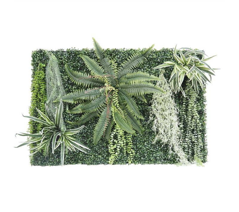 Mur Vegetal Artificiel En Kit Diy 120x80cm N 2