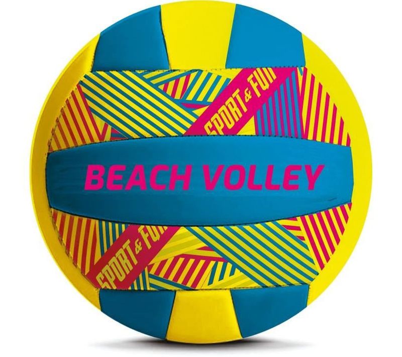 Ballon De Beach-volley Splash T5 Néoprène - Taille T5 Jaune