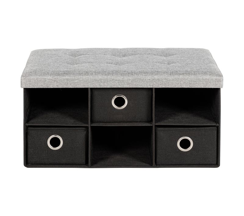 Banc pliable HARTLEY Gris