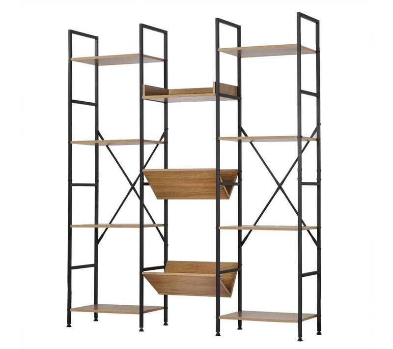 Etagère 11 Niveaux Style Industriel L125 X H150 Cm