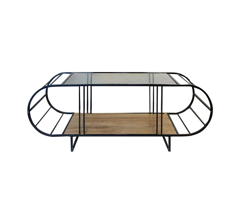 Table Basse Avec Plateau En Verrel145 Cm