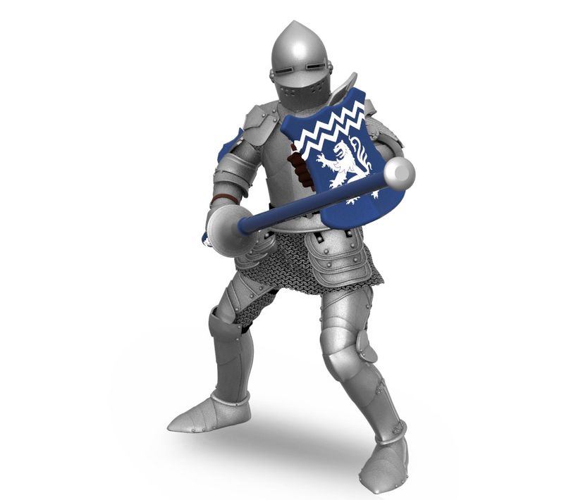 39760 Chevalier Lion à La Lance