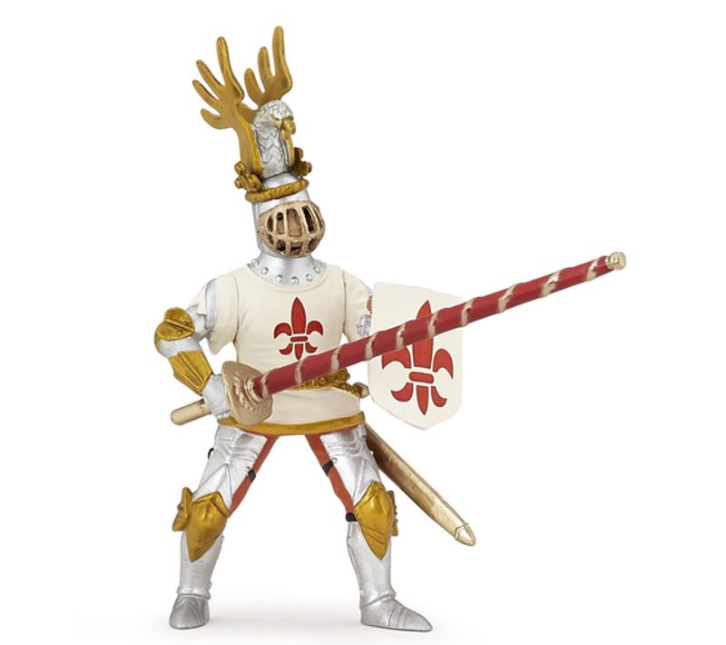 39790 Chevalier Blanc Fleur De Lys