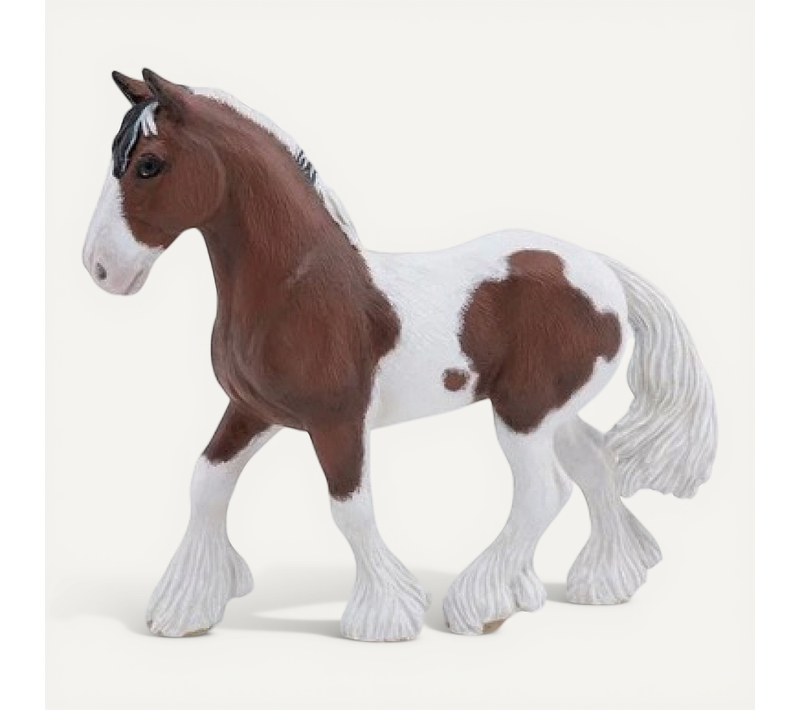 Figurine Jument Tinker Papo - Cheval De Collection Équestre